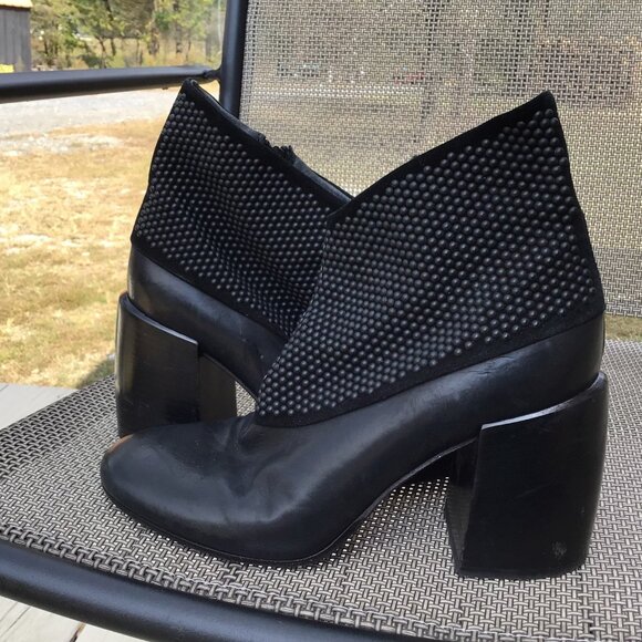 Vero Cuoio Black Leather Boot - Picture 1 of 2